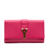 Leather Chyc Ligne Clutch